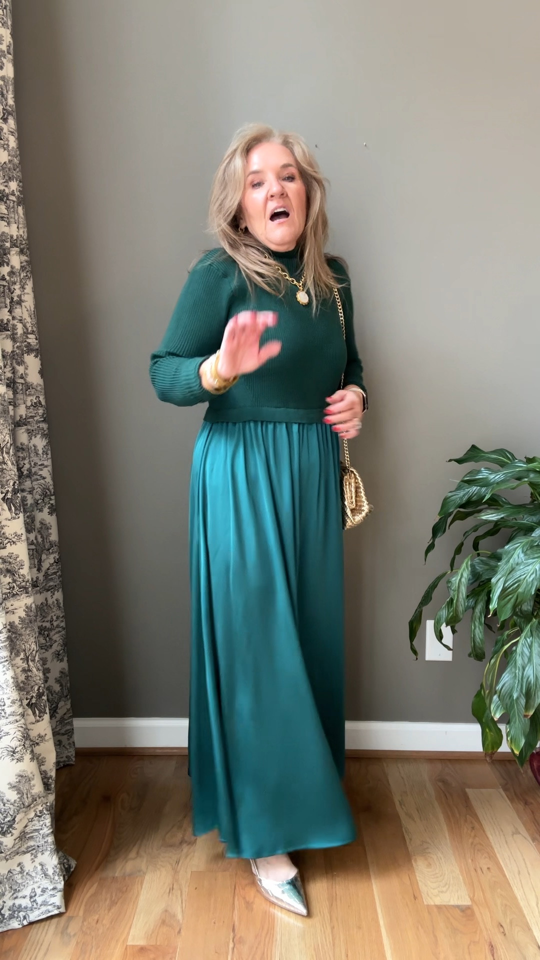 Amazon dress for the win!!! Wearing a large. 

Christmas dress holiday dress Christmas party dress wedding guest dress 

#LTKWedding #LTKFindsUnder50 #LTKMidsize