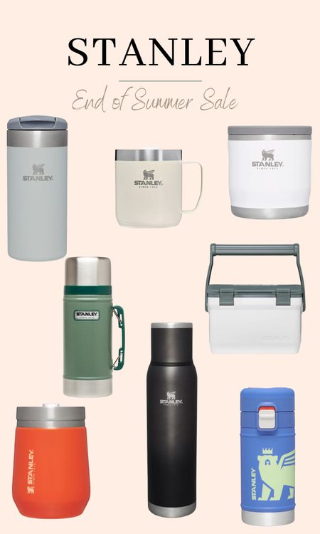 Stanley End of Summer Sale! 

Ends 9/1. Coffee cups, wine cups, thermos and more! 

#LTKFind #LTKSale #LTKhome