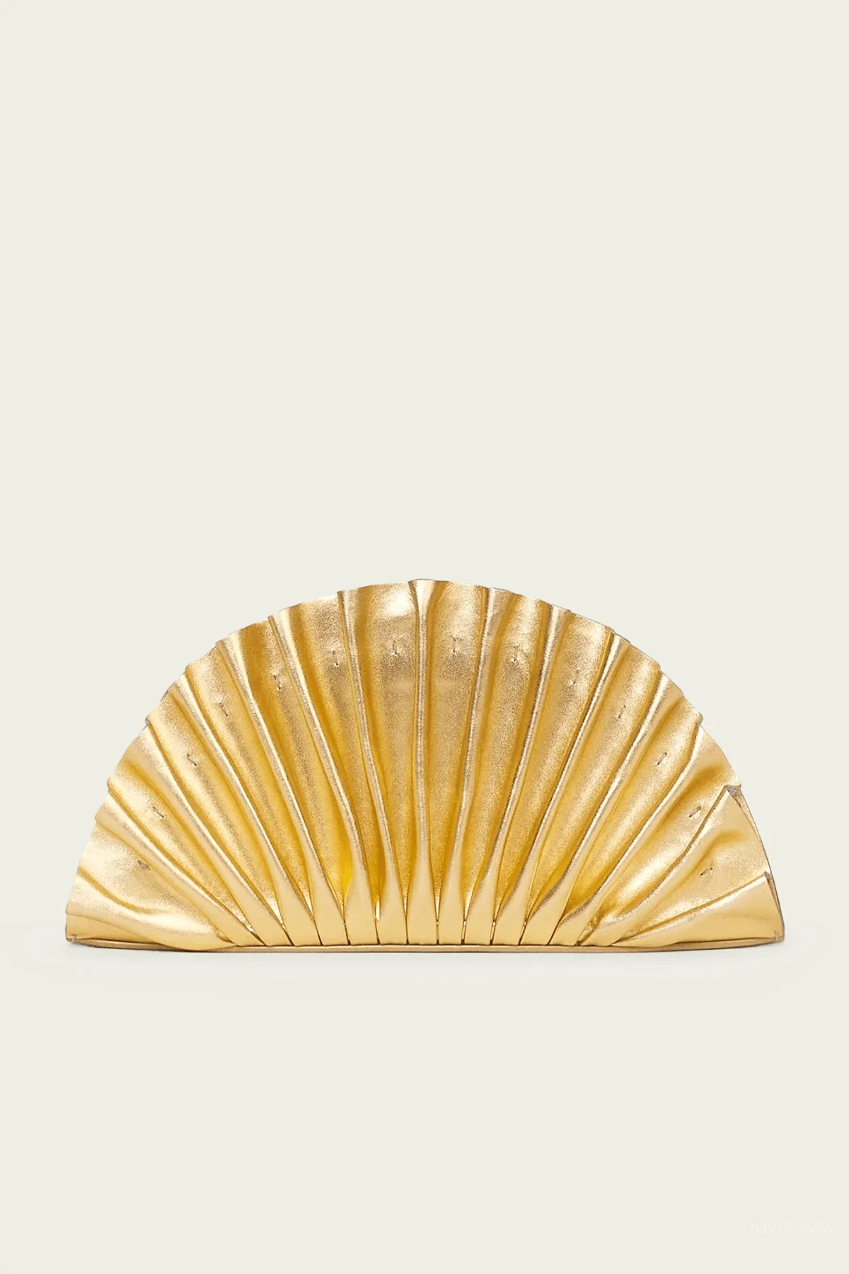 Nala Mini Clutch in Gold | Shop Olivia