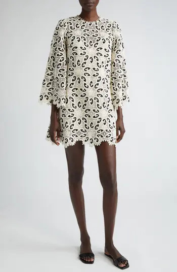 Zimmermann Ottie Lace Shift Minidress | Nordstrom | Nordstrom