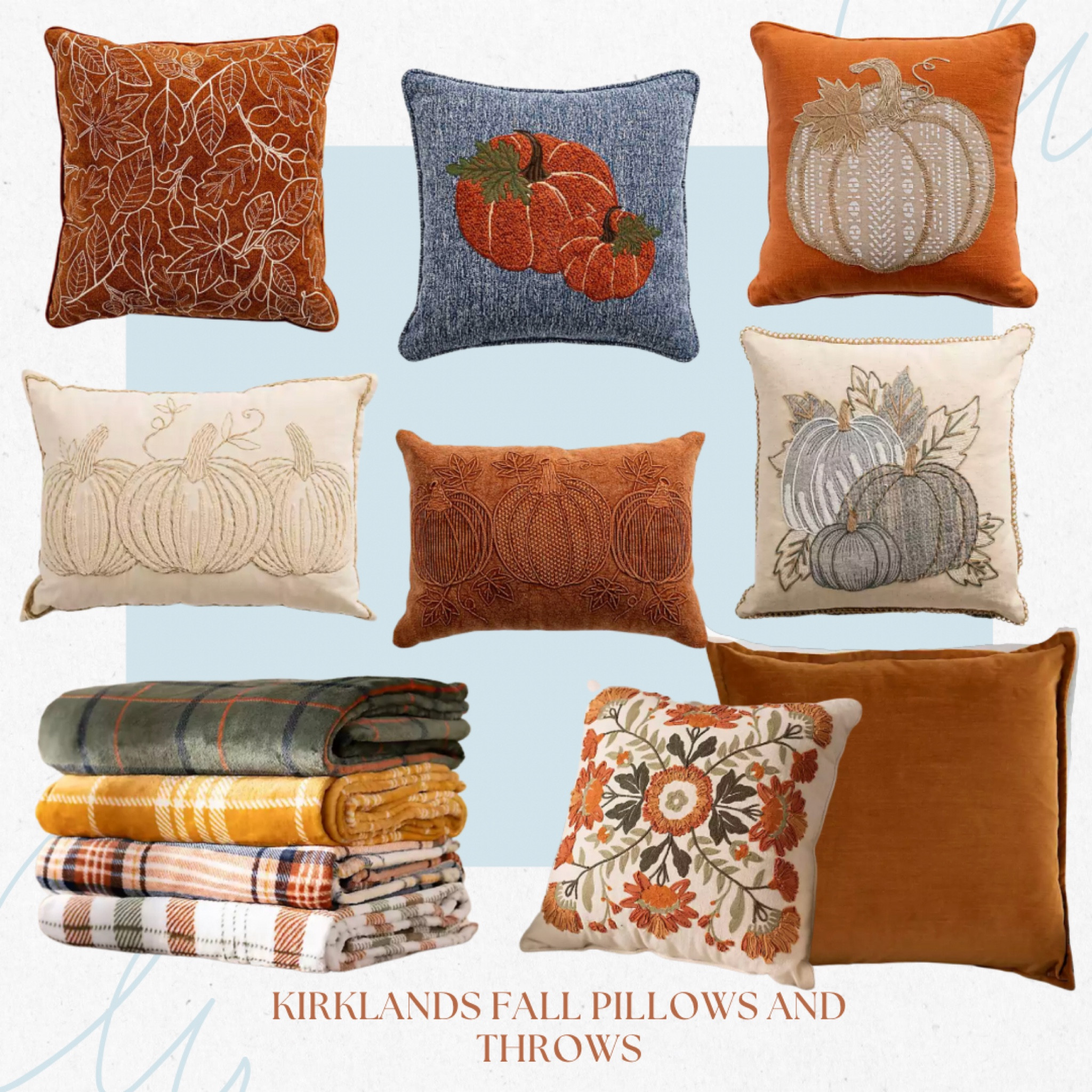 Kirklands store pillows fall