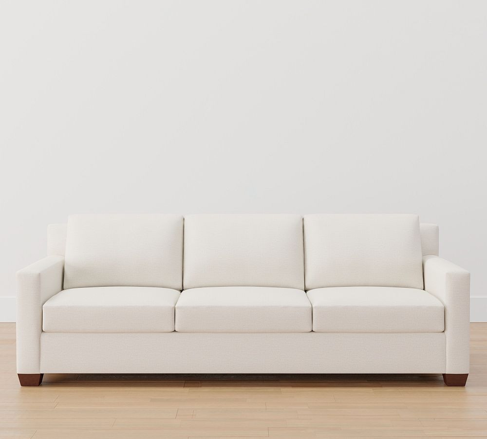 York Square Arm Upholstered Sofa | Pottery Barn (US)