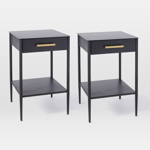 Metalwork Mini Nightstand (16") | West Elm (US)