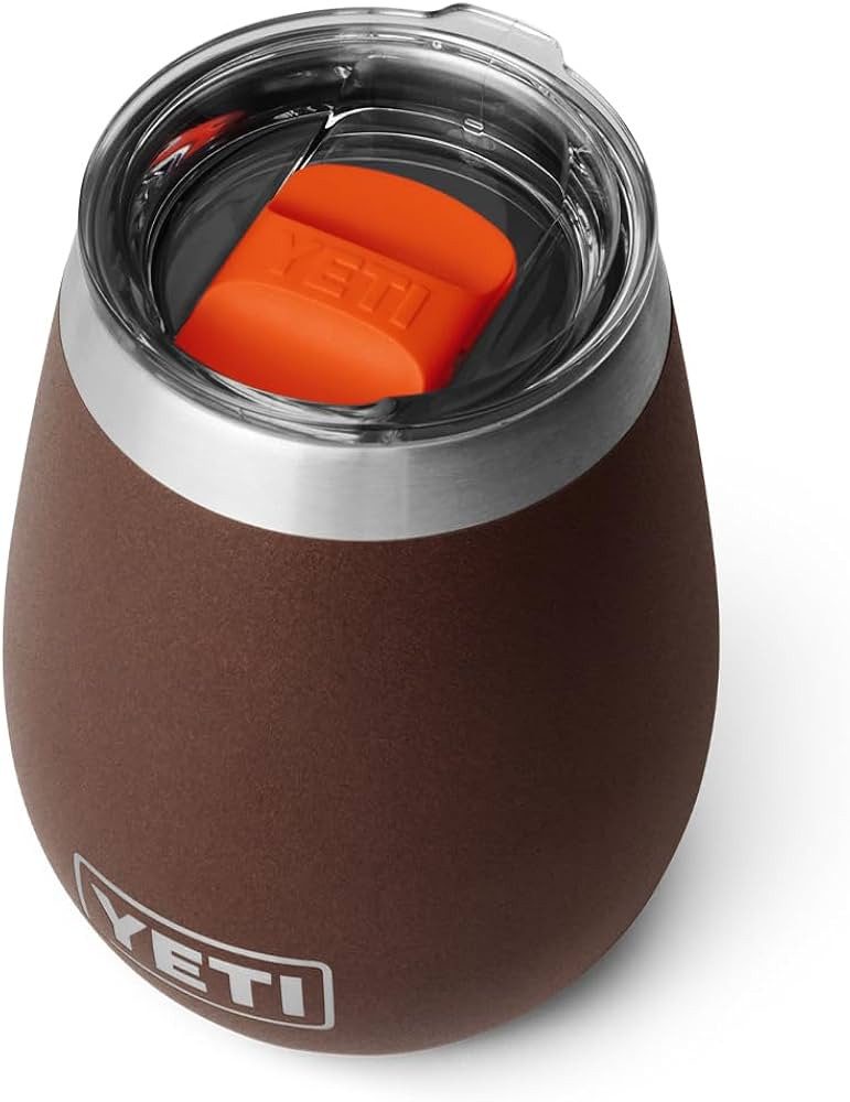 YETI Rambler 10 oz Wine Tumbler, Vacuum Insulated, Stainless Steel with MagSlider Lid | Amazon (US)
