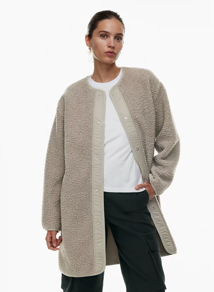 SHERPA LONG LINER JACKET | Aritzia