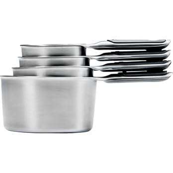 OXO Good Grips 4 Piece Stainless Steel Measuring Cups with Magnetic Snaps | Amazon (US)