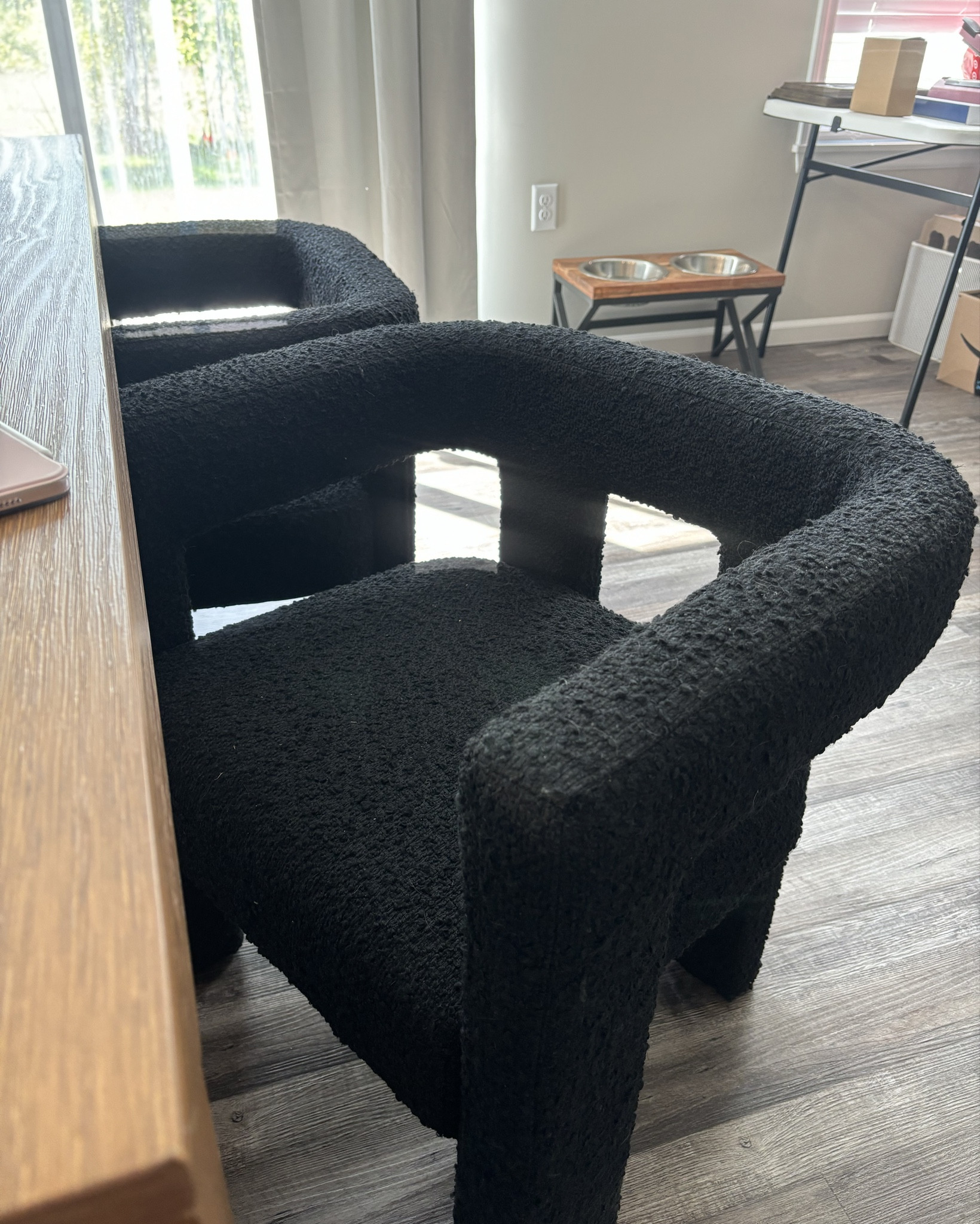Would you believe me if I told you these are from Amazon!?!?!? We are LOVING are new boucle dining chairs. So comfy and so chic!!!

#LTKFamily #LTKHome #LTKSeasonal