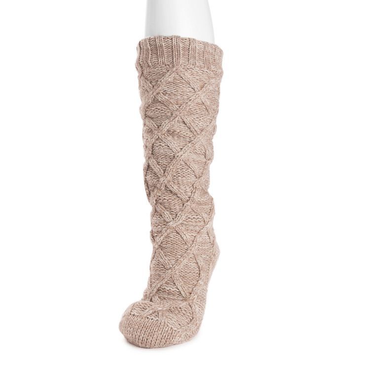 MUK LUKS Women's Cable Lounge Socks | Target