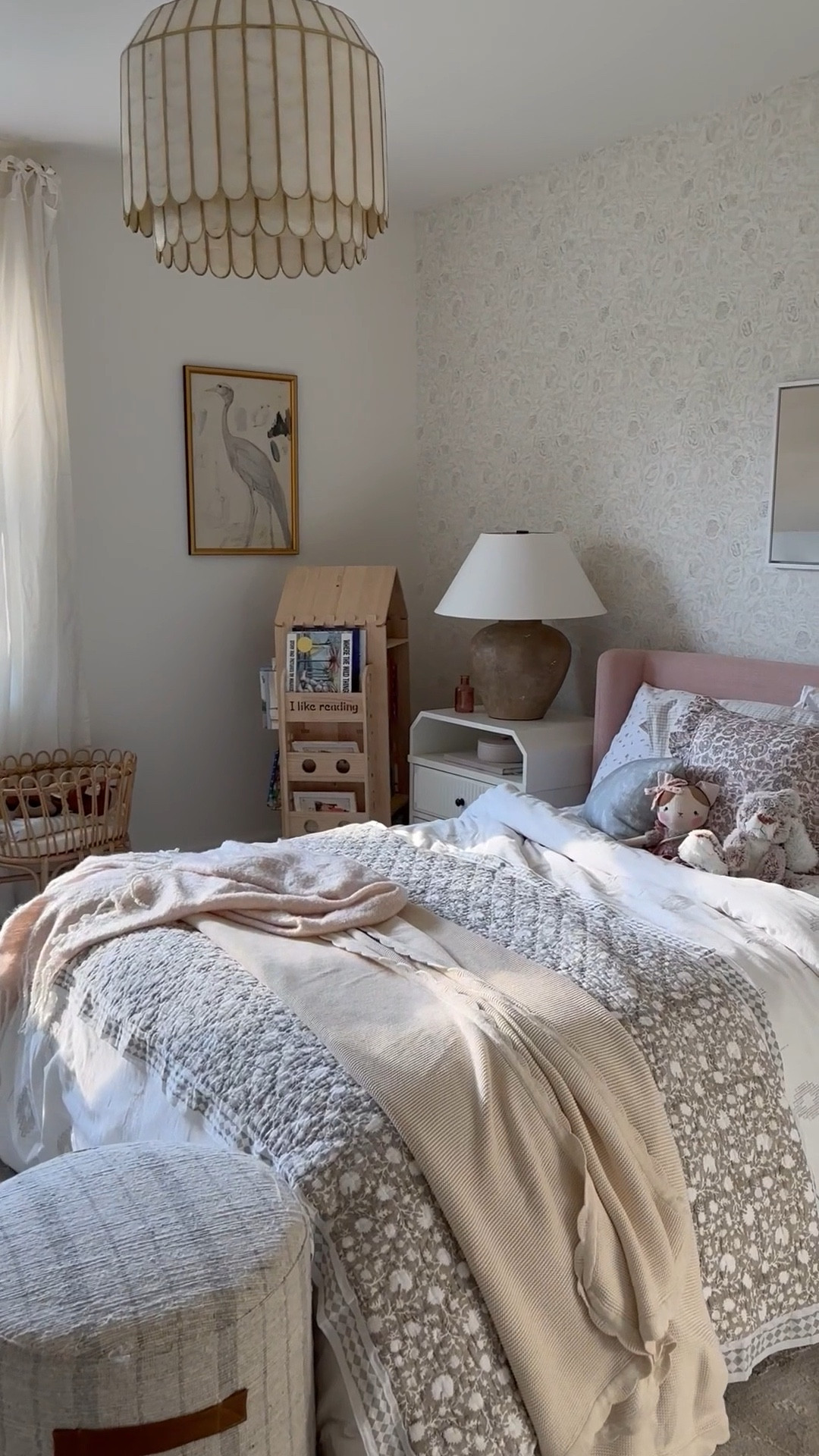 A ton of Penelope’s bedroom pieces are up to 30% off through Monday in honor of Black Friday! Her wallpaper, wall art, lighting, ottoman, bedding and more! 

#LTKkids #LTKCyberWeek #LTKhome