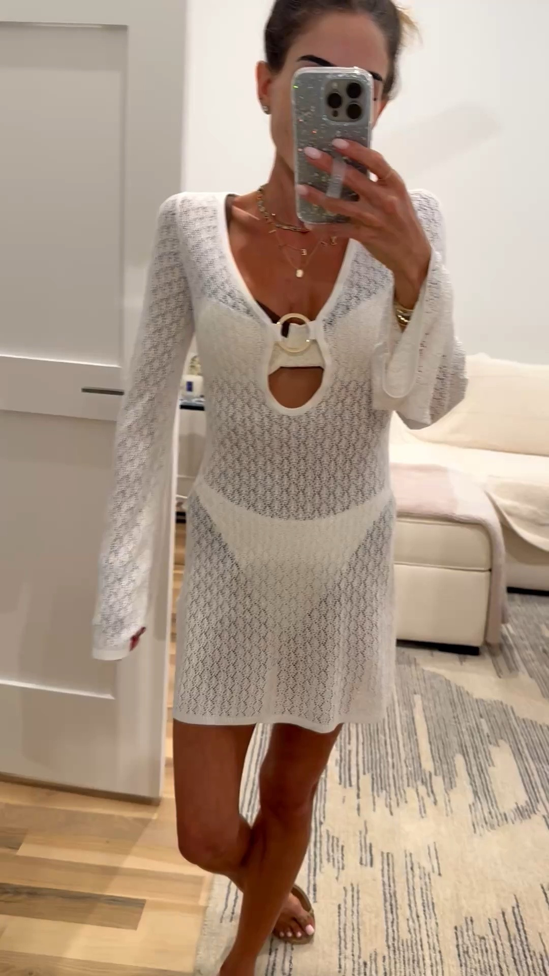 Love this chic swim cover up and currently on major sale! Code AFSUMMER

#LTKSaleAlert #LTKPetite #LTKSwim