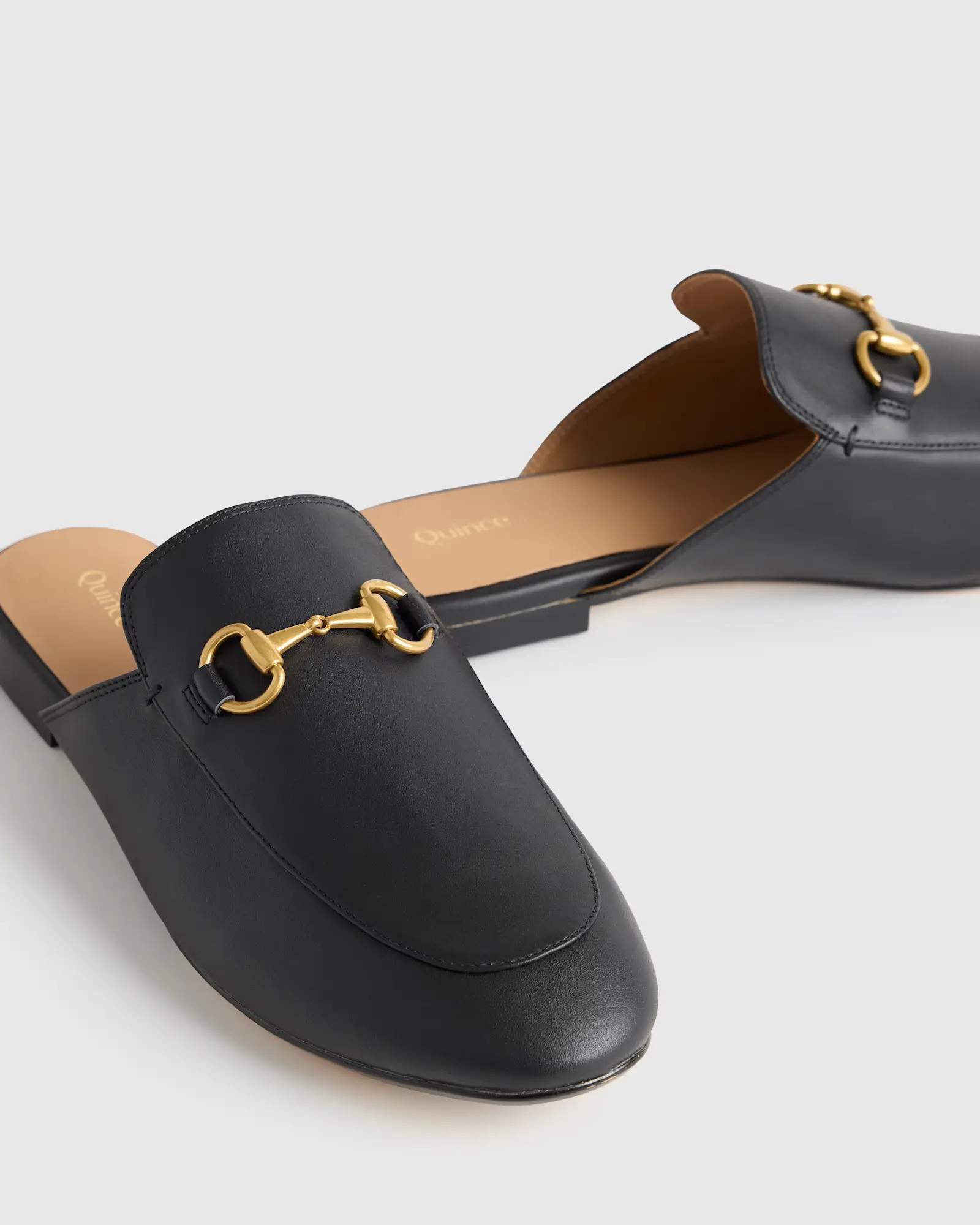 Italian Leather Horsebit Loafer Mule | Quince