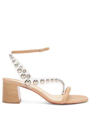 Corinne 55 PVC-strap leather sandals | Matches (UK)