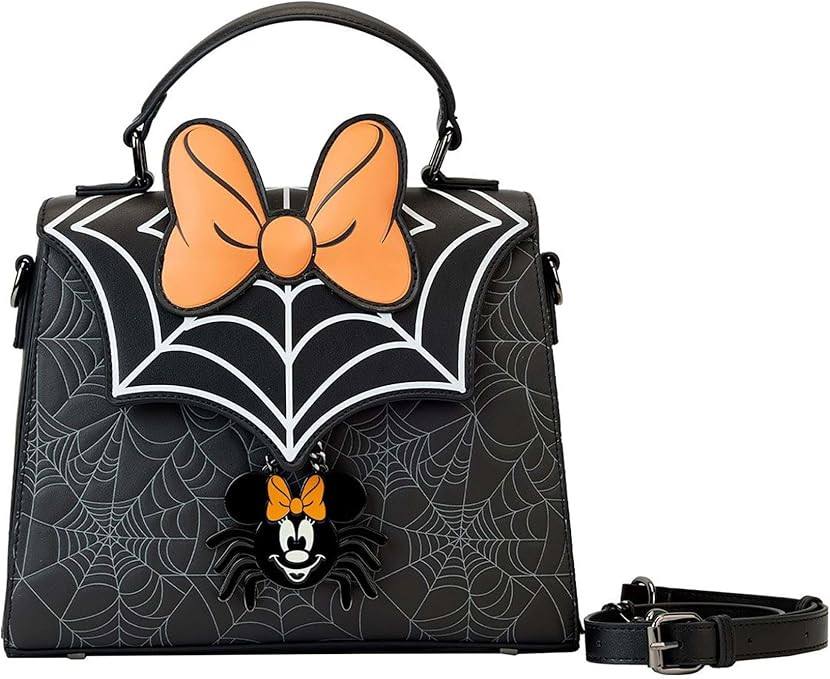 Loungefly Disney Minnie Mouse Spider Crossbody Purse | Halloween Bags | Amazon (US)