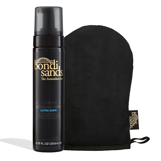 Bondi Sands Ultra Dark Self Tanning Foam + Application Mitt | Includes Lightweight Sunless Foam +... | Amazon (US)