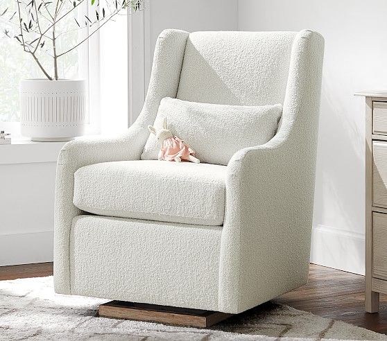 Merced Glider & Ottoman | Pottery Barn Kids