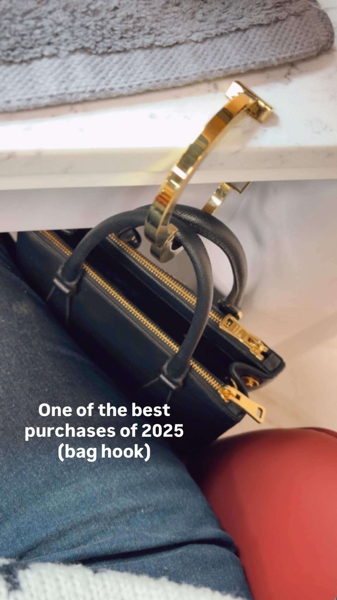 Pet peeve is when I have to share my chair with my bag, so this super cute bag hook is perfect. Holds any type of purse and looks cute. 

#LTKdayinmylife #LTKGiftGuide #LTKFindsUnder50