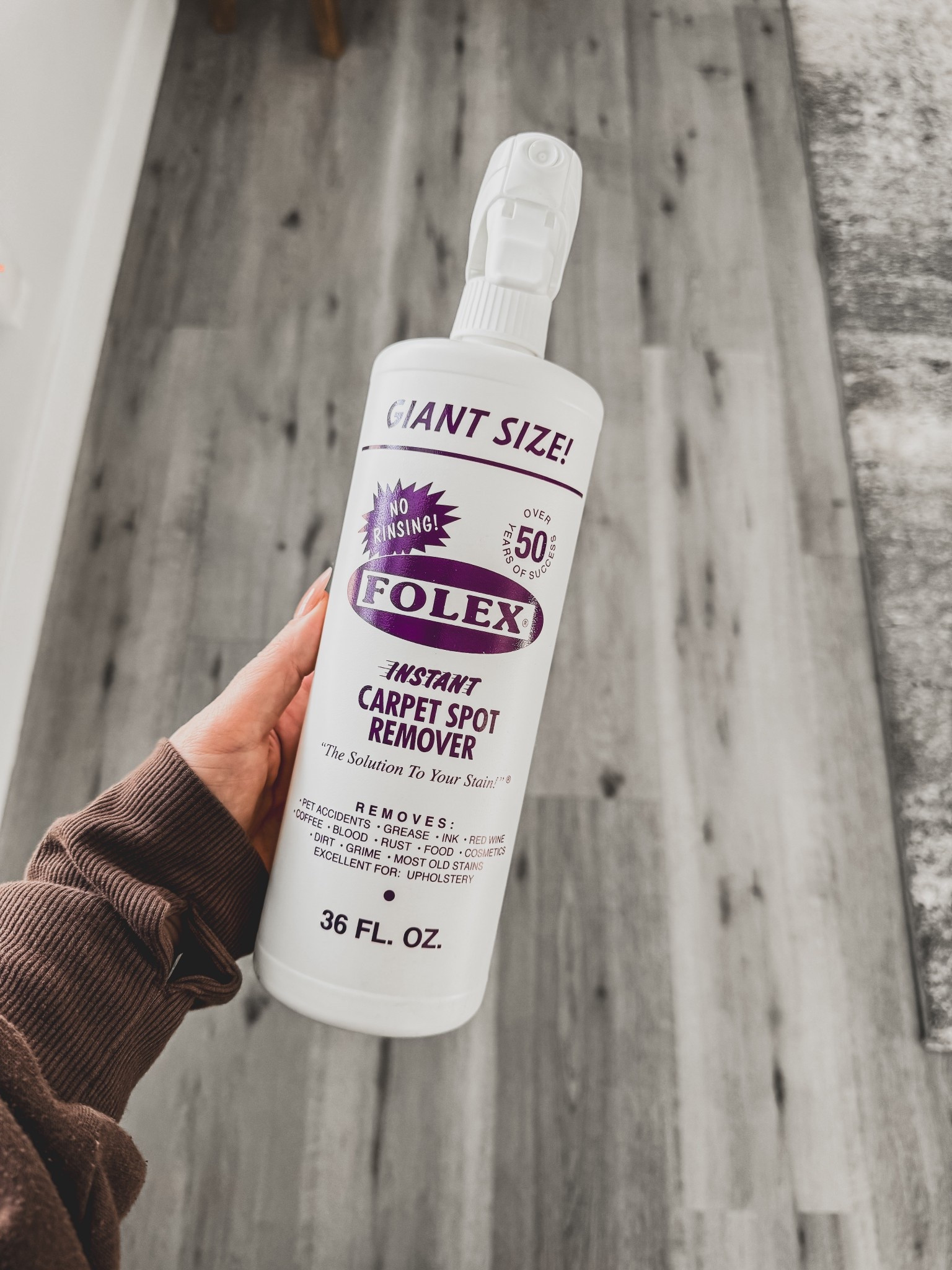 This stuff is a total lifesaver, especially if you have pets. Folex Instant Carpet Spot Remover tackles muddy paw prints, pet accidents, spilled coffee, makeup mishaps, and everyday messes in seconds. No harsh chemicals, no overpowering scent, and no sticky residue. Just spray, blot, and watch stains disappear like magic. I keep this on hand at all times because it works on carpets, rugs, upholstery, and even car interiors. If you’re a pet owner or have kids. We have been using for a few years now, but this is one of those why didn’t I buy this sooner cleaners. 

Perfect for busy homes, light-colored carpets, and anyone who loves a clean space without the extra effort.

Folex carpet cleaner • pet stain remover • carpet spot cleaner • upholstery cleaner • pet friendly carpet cleaner • dog accident cleaner • cat stain remover • carpet cleaner for pets • no rinse carpet cleaner • best carpet stain remover • home cleaning essentials • carpet cleaner spray

#LTKcleaning #cleaningmusthave #petowneressentials #petfriendlyhome #carpetcleaning #homemusthaves #cleanhomeclub #momlifehacks #dogmomlife #stainremover #viralcleaning #amazoncleaningfinds #hometok #cleaninghacks #folex

#LTKHome #LTKKids