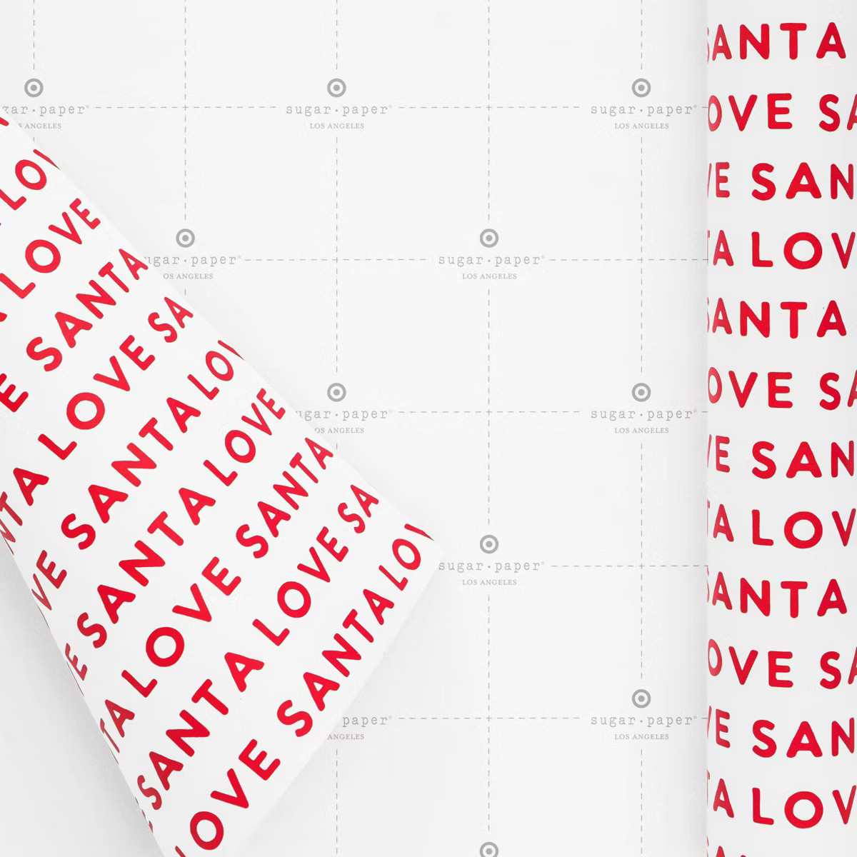Santa Love Gift Wrap - Sugar Paper + Target | Target