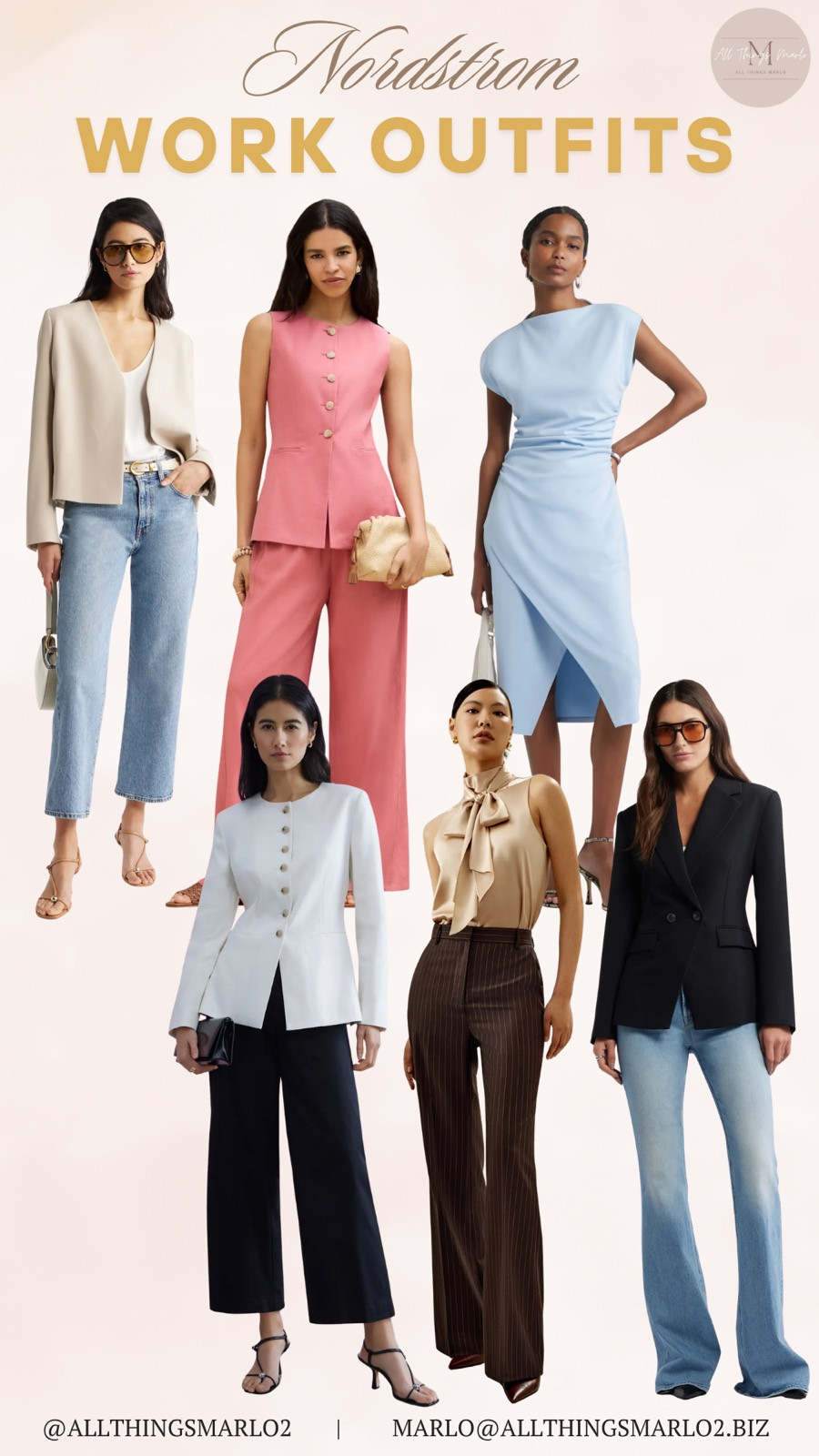 Nordstrom work outfits 

 #LTKSeasonal #LTKWorkwear #LTKTravel