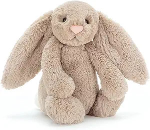 Jellycat Bashful Beige Bunny Stuffed Animal, Medium, 12 inches | Amazon (US)