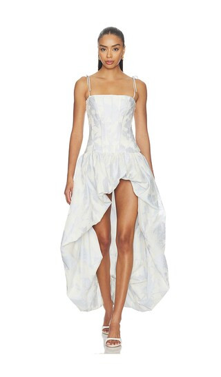 Ophelia Maxi Dress in Blue Combo | Revolve Clothing (Global)
