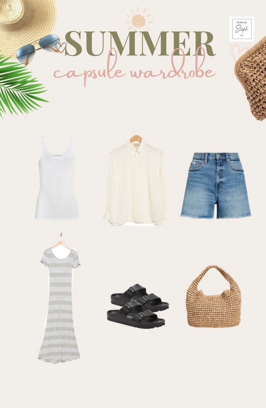 6 pieces. infinite outfits. ☀️

If your summer wardrobe feels chaotic, this is your reset. These are the staples that make getting dressed stupid easy. everything mixes, everything matches, and you’ll actually wear it all.

Think: throw on and go, but still looks like you have your life together.

Capsule is less stress, more outfits, more compliments.

#LTKootd #LTKSaleAlert #LTKSeasonal