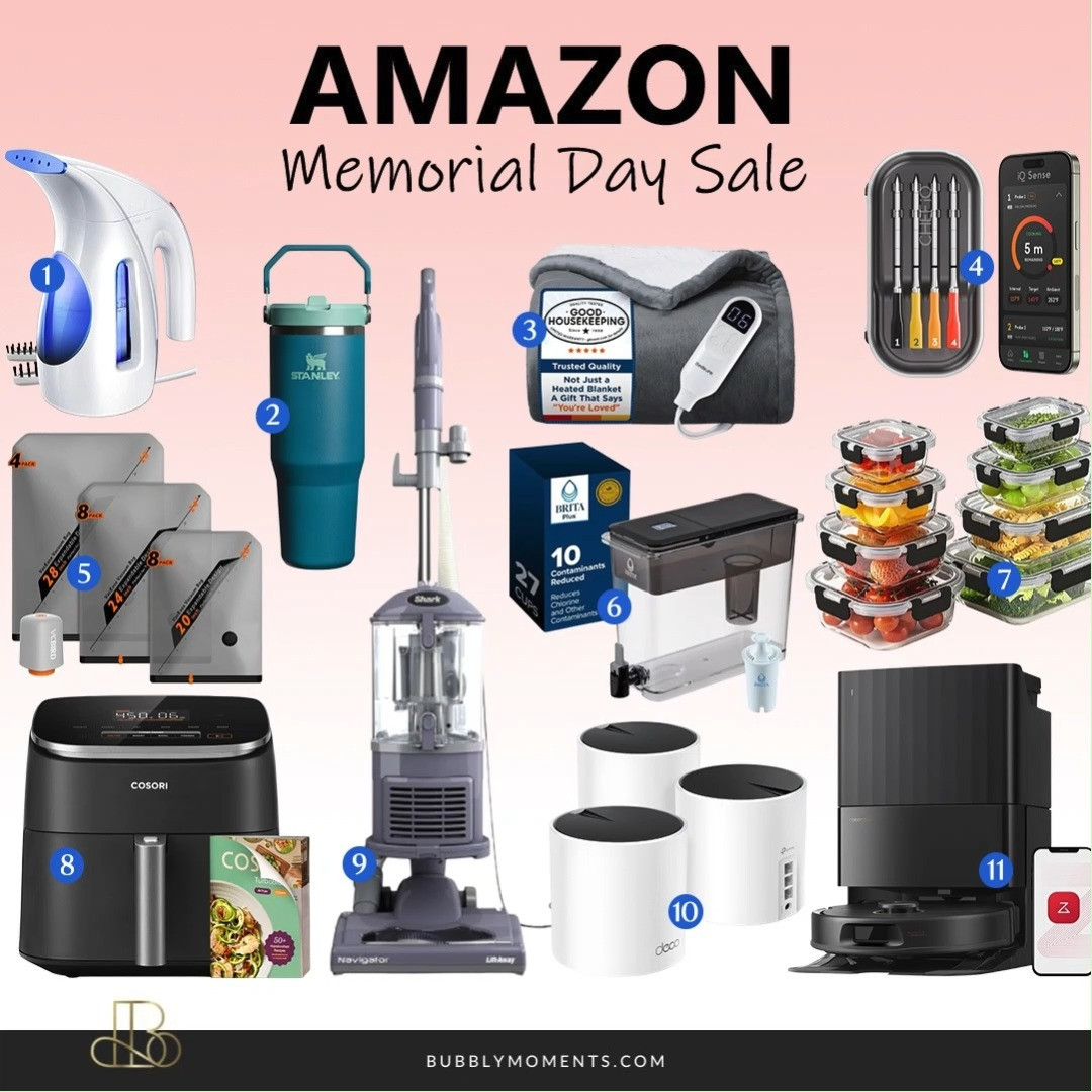 Memorial Day Sale favorites 🇺🇸✨ Sharing some of my favorite Amazon finds from fashion, home, beauty, and everyday essentials. So many cute and useful finds included in this roundup that are perfect for the season! If you’ve been waiting to shop your cart, now is the best time to check these out before they sell out. Save this post for later and browse all my picks for more trending finds and must-haves 🤍
#LTKSaleAlert #LTKFinds #MemorialDaySale #AmazonFinds #AmazonFavorites #AmazonDeals #AmazonHome #AmazonFashion #TikTokMadeMeBuyIt #HomeDecor #FashionFinds #SummerEssentials #ViralFinds #AmazonMustHaves #TrendingFinds #SaleAlert #AmazonShopping #LifestyleFinds #CuteFinds #SummerShopping 

 