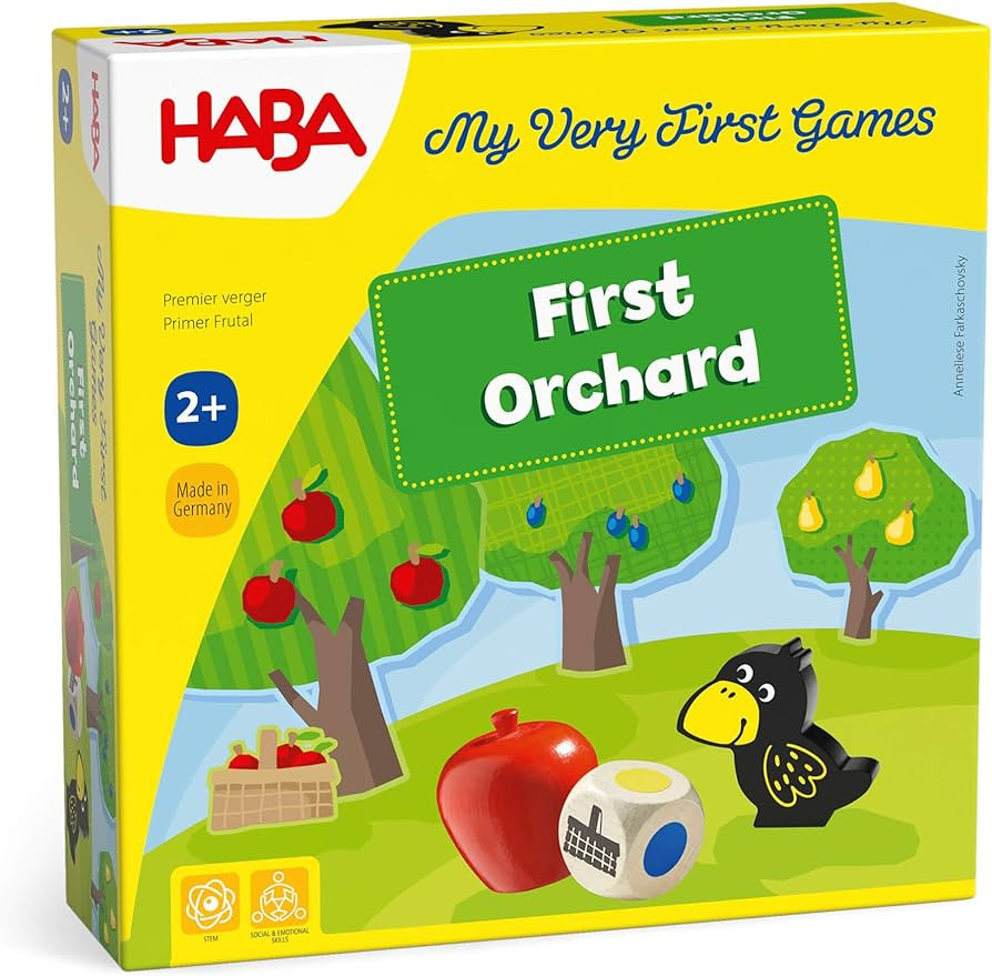 HABA My Very First Games - First Orchard Toddler Game - My First Orchard Game, Cooperative Toddle... | Amazon (US)
