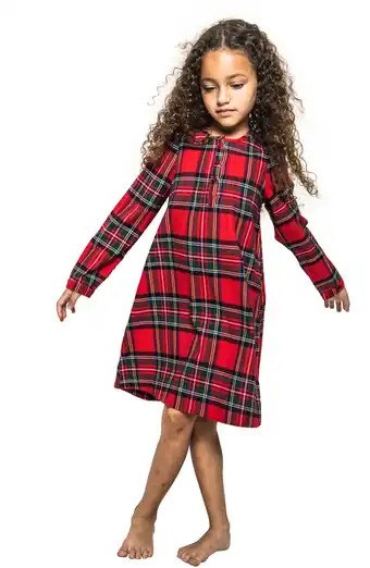 Lanz of Salzburg Tartan Plaid Nightgown | Nordstrom | Nordstrom