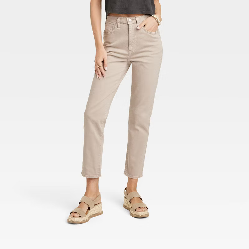 Women's High-Rise 90's Slim Straight Jeans - Universal Thread™ | Target
