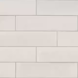 LuxeCraft Arteko Antique White 3 in. x 12 in. Glazed Ceramic Wall Tile (12 sq. ft./Case) | The Home Depot