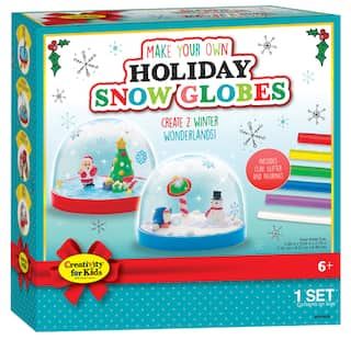 Creativity for Kids® Make Your Own Holiday Snow Globes Kit | Michaels | Michaels Stores