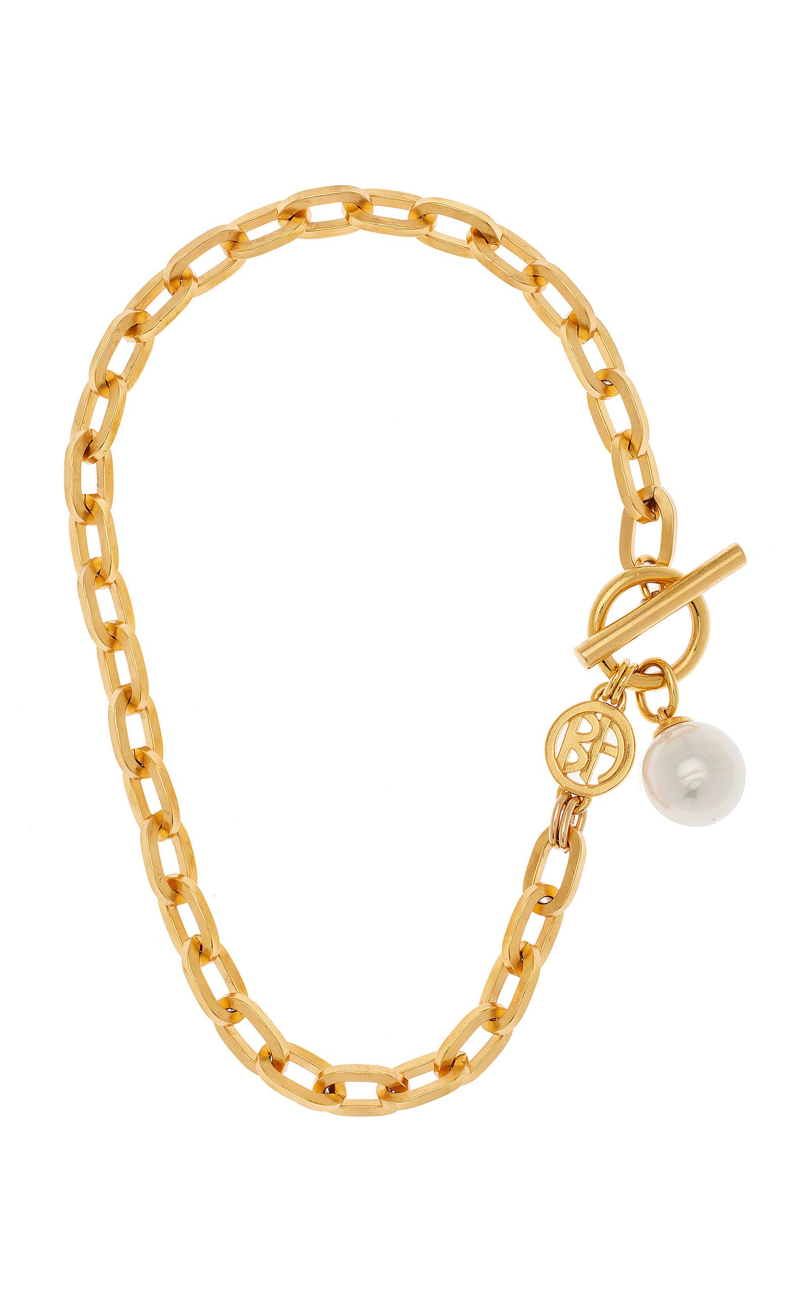 Ben-Amun - Women's Pearl Gold-Plated Chain Necklace - Gold - Moda Operandi - Gifts For Her | Moda Operandi (Global)