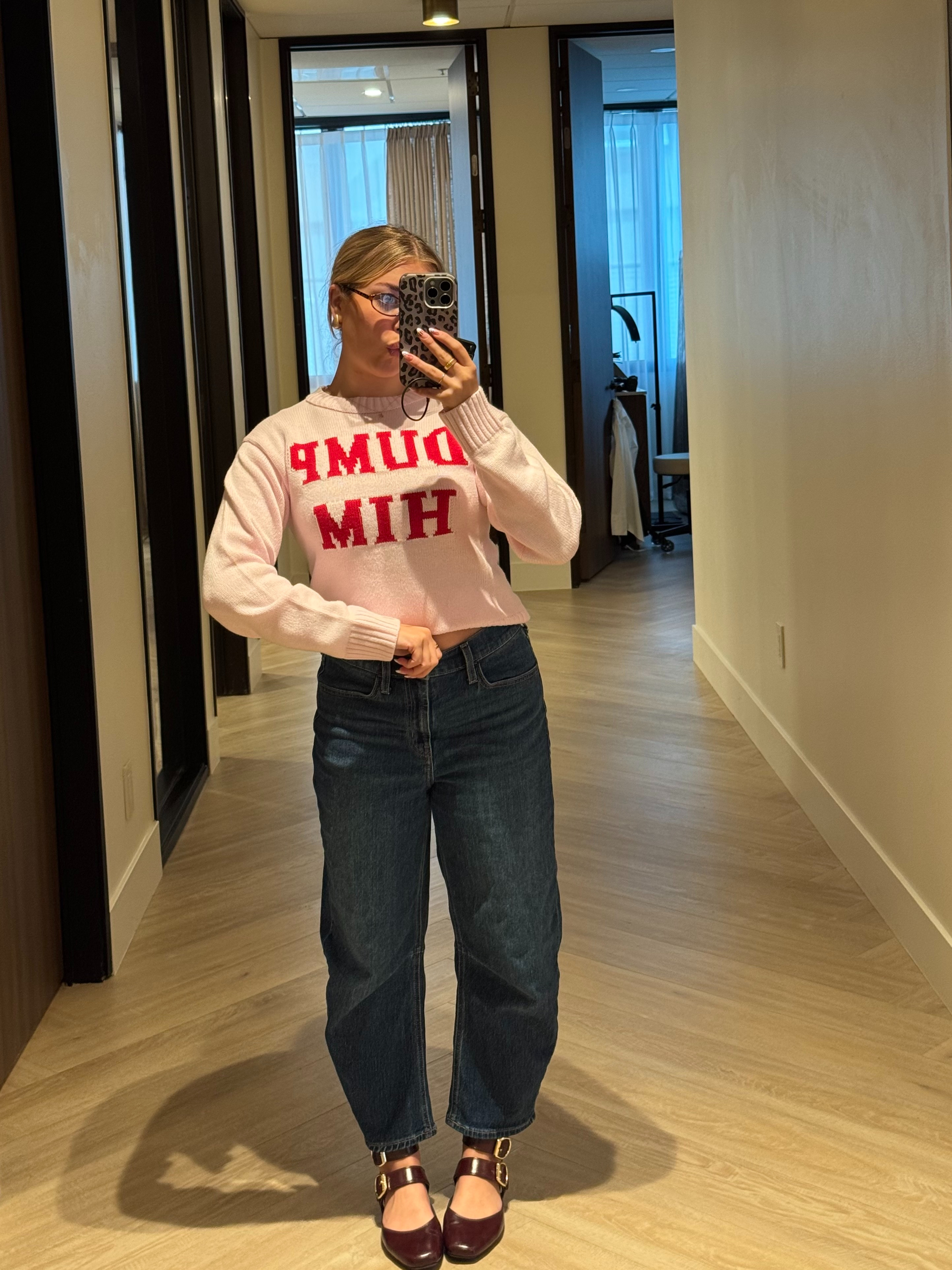 my valentine's day go to fit 🩷 

 #LTKValentine #LTKootd