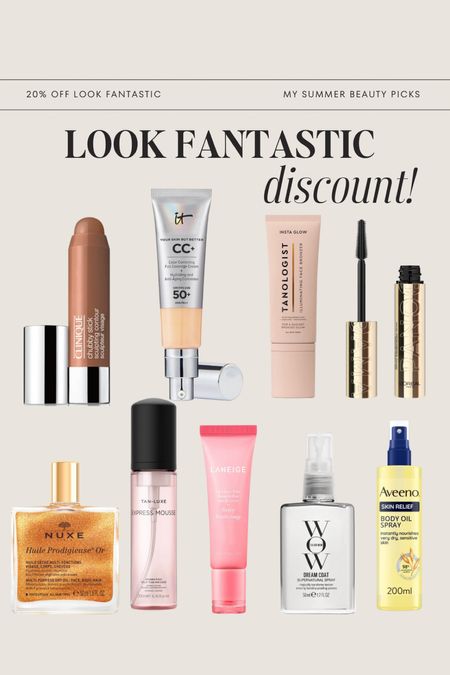 Look fantastic discount code: “HAYLEYLF” for discount 🤍 #LookFantastic 

#LTKbeauty #LTKfindsunder50 #LTKfindsunder100