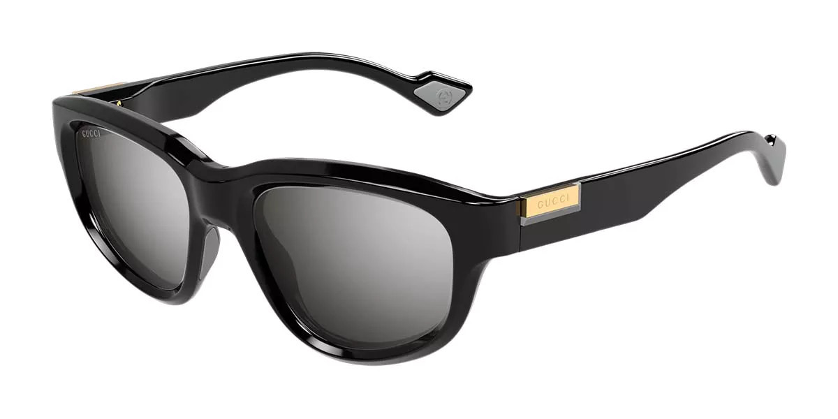 Gucci GG1622S 001 Men's Sunglasses Black Size 53 - Free RX Lenses | SmartBuyGlasses Global