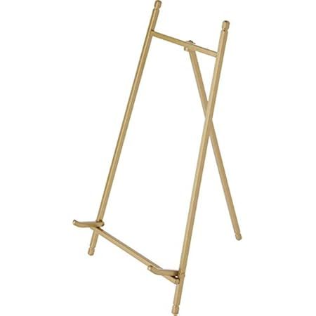 Bard's Satin Gold-Toned Metal Easel, 9.5" H x 5" W x 5" D | Amazon (US)