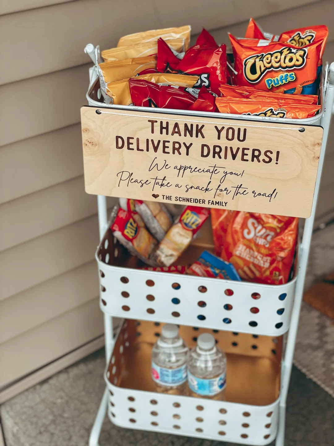 Thank You Delivery Drivers Wooden Door Sign Delivery Sign - Etsy | Etsy (US)