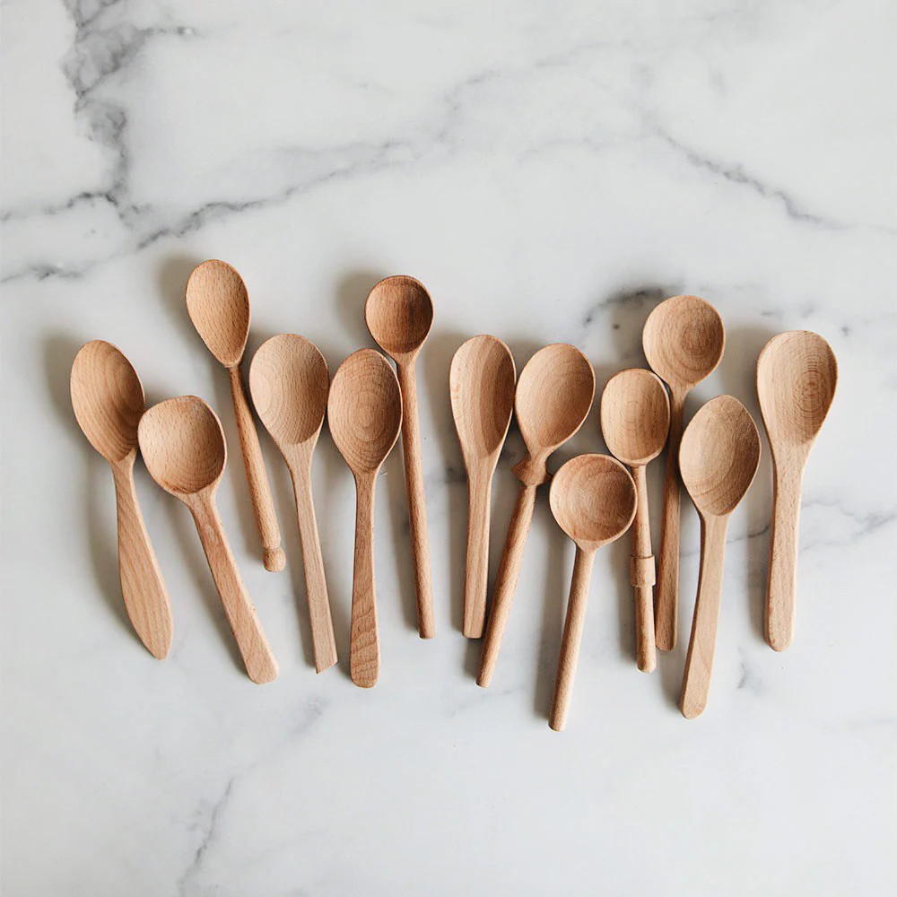 Baker's Dozen Beechwood Spoons - Small | Roan Iris