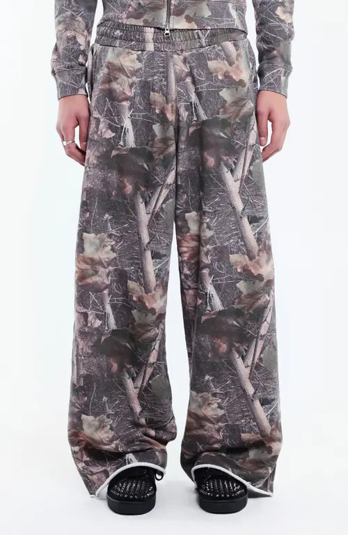 JADED LONDON Woodland Camo Print Monster Sweatpants at Nordstrom, Size Xx-Large | Nordstrom