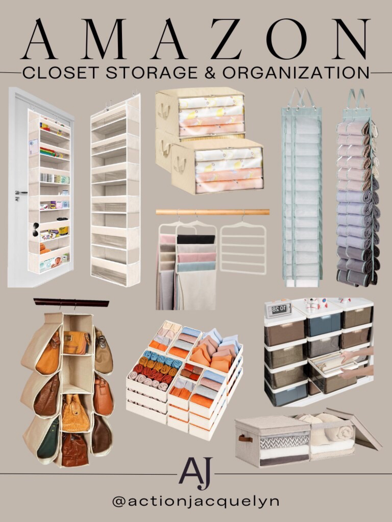 Transform chaos into closet calm! Discover smart closet storage & organization solutions on Amazon and elevate your wardrobe game with style and savings. 

#ClosetOrganization #AmazonFinds #WardrobeGoals #DeclutterWithStyle #HomeOrganization #SavingsSpree #LimitedTimeOffer #OrganizeInStyle #ShopSmart #AmazonEssentials

#LTKhome