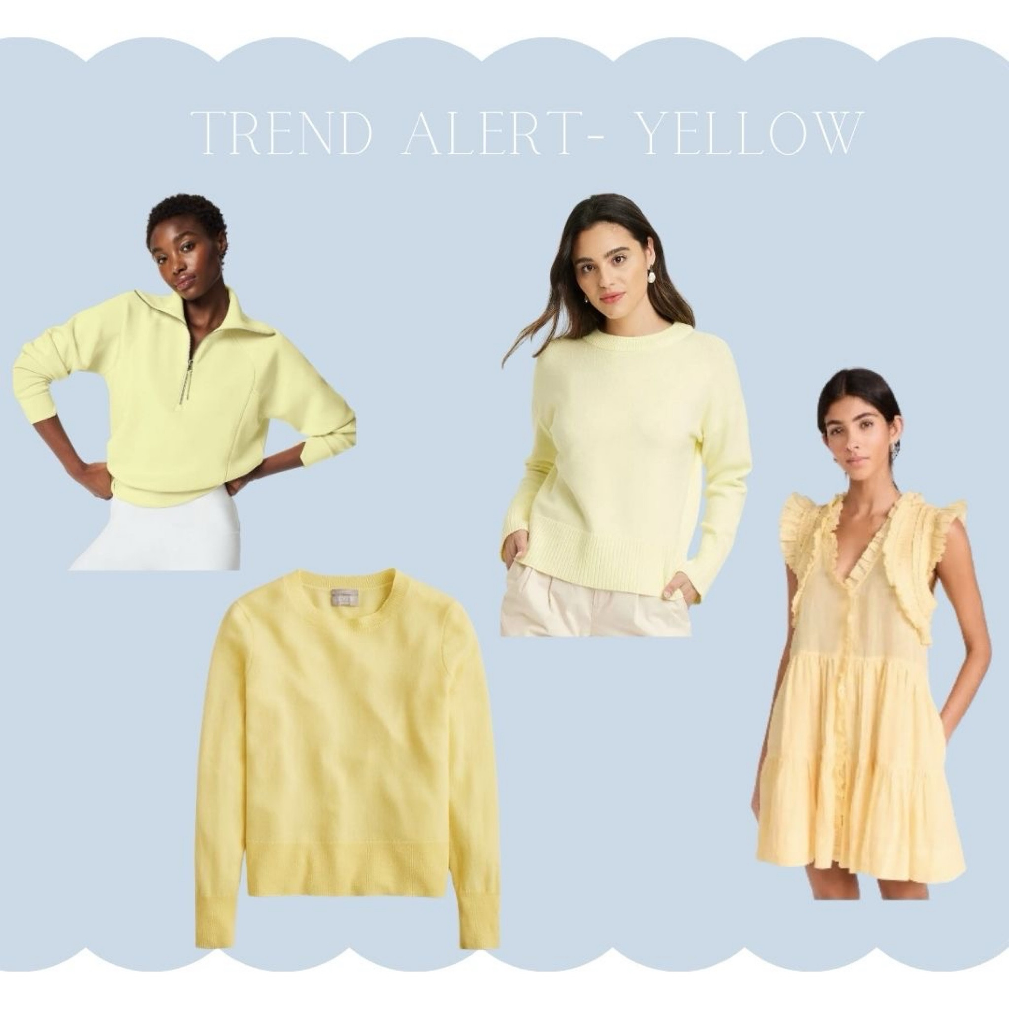 I’ve been seeing yellow everywhere and I’m obsessed with it for spring! 💛

#LTKfindsunder100 #LTKstyletip #LTKSeasonal