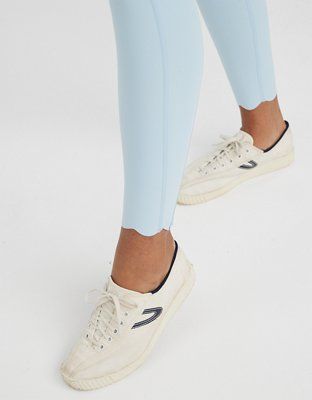 OFFLINE By Aerie Goals High Waisted Scallop Pocket Legging | American Eagle Outfitters (US & CA)