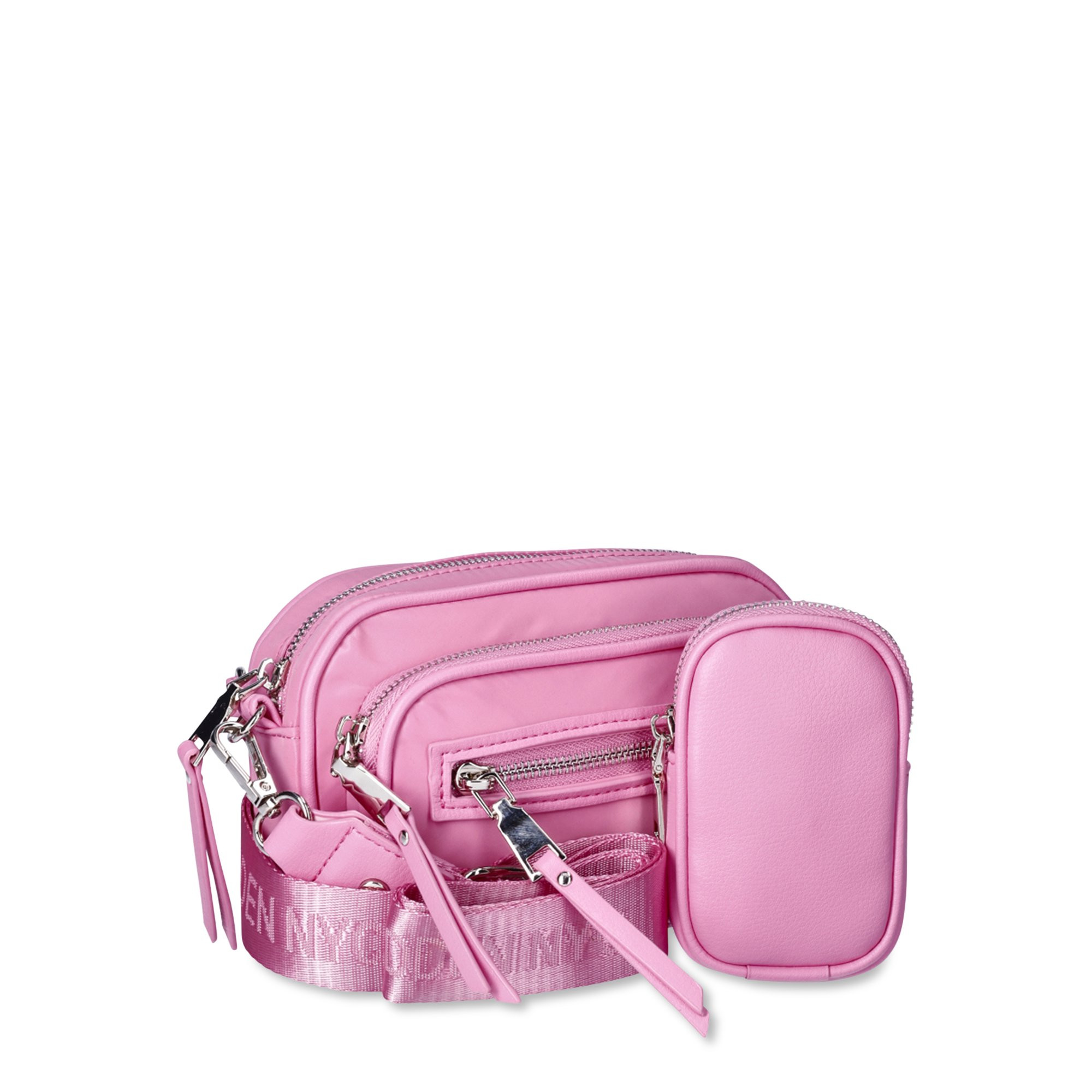 Madden NYC Women's Mini Convertible Handbag with Front Pocket, Pink | Walmart (US)
