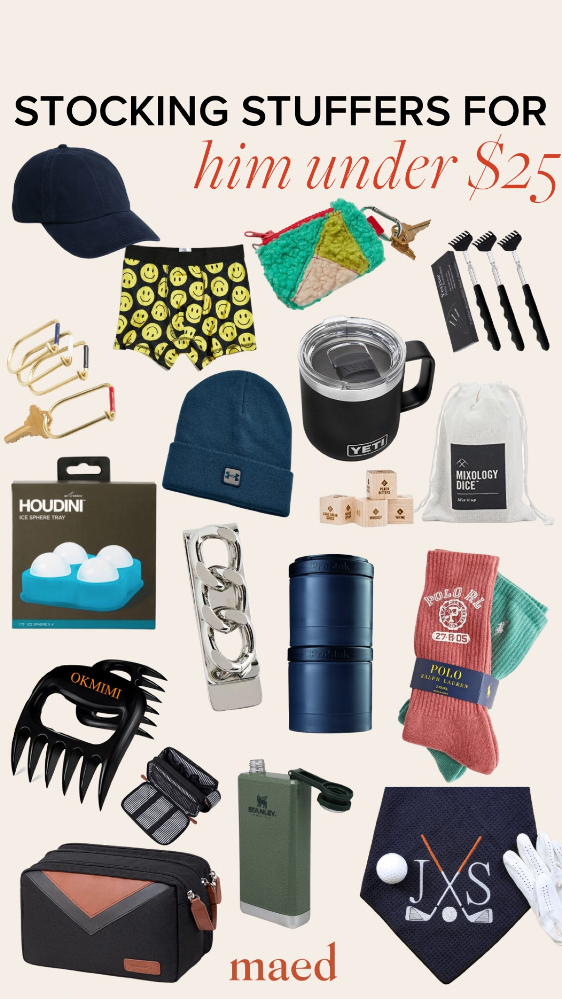 Gift guide for him - stocking stuffers for him - manly gifts - men gifts - stocking stuff - easy guy gifts 

#LTKGiftGuide #LTKHoliday #LTKSeasonal