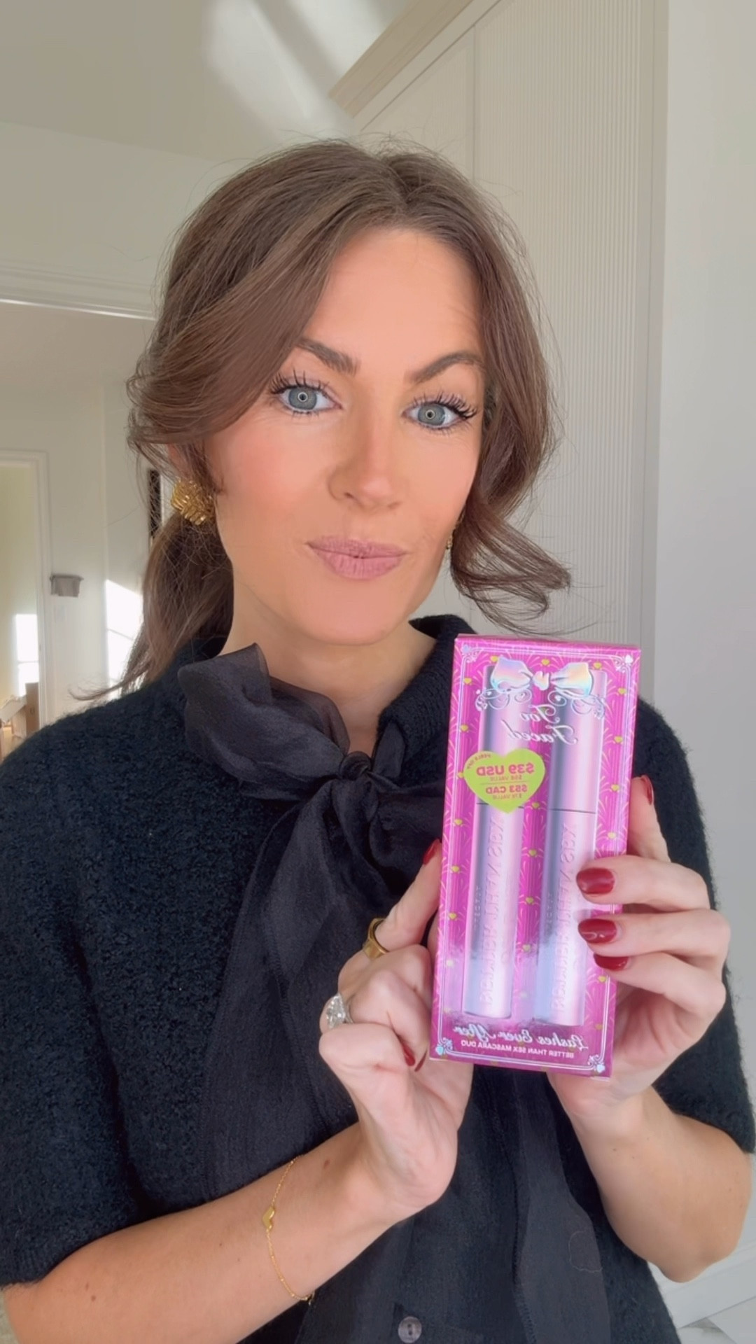 The BEST mascara, Too Faced “better than sex!” It’s marked down as a specific Black Friday Sale at @nordstrombeauty right now! ✨

#NordstromPartner #NordstromBeauty #stockingstuffer

#LTKGiftGuide #LTKHoliday #LTKCyberWeek