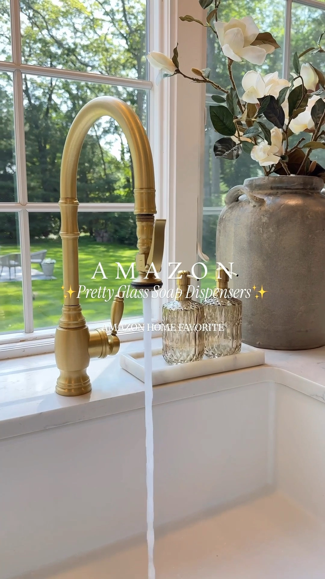 These best-sellers are a follower favorite. These glass soap dispensers and tray are like jewelry for your kitchen. 

spring branches | kitchen decor | vase



#LTKHome #LTKSaleAlert #LTKmorningroutine