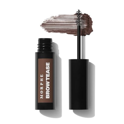 Morphe Brow Tease Tinted Brow Gel - Volumizing Eyebrow Mousse to Tint, Thicken & Shape with 100% Natural Bamboo Fibers - Enriched with Conditioning Coffee Seed Oil - ColdBrew (0.16 fl oz) | Amazon (US)