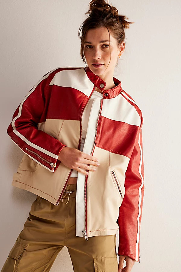 We The Free Ryder Sport Vegan Moto Jacket | Free People (Global - UK&FR Excluded)