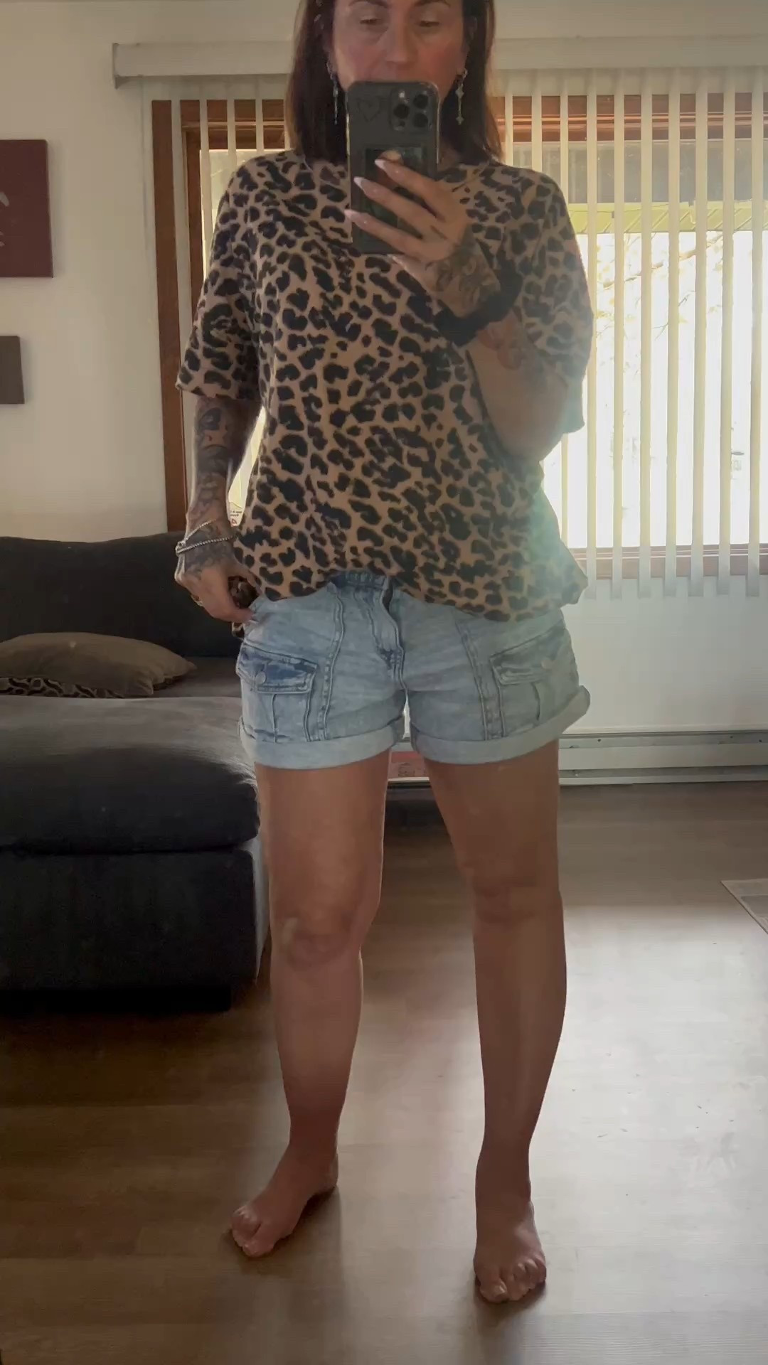 The shorts are from Walmart and I’m wearing a size 4. The top has an elastic waistband in the back and they’re an FP dupe. The top is from airy and it is not see-through. It’s pretty cozy and I’m wearing a size medium..
5.4” 133lbs
Top-med
Shorts-4

#LTKSeasonal #LTKActive #LTKGiftGuide